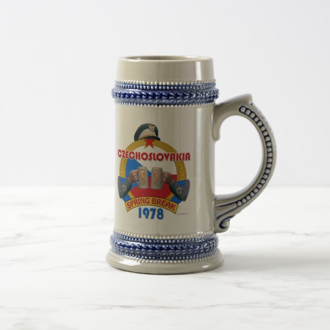 Tasse der Tschechoslowakei Frühjahrspause 1978 (Rechts)
