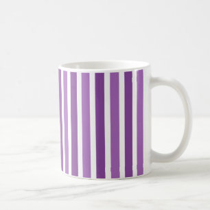 Tasse der vertikalen Streifen, Lila