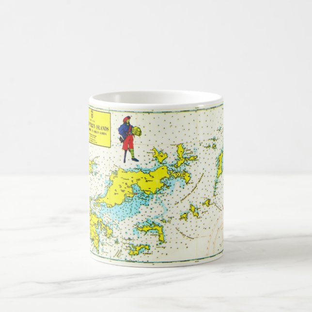 Tasse der Vintagen britischen Jungfrauen (Mittel)
