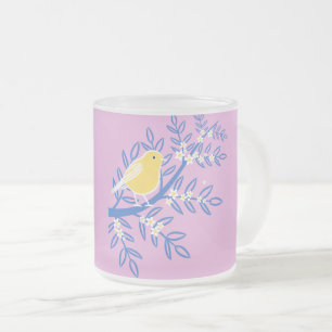 Tasse der Vogelkunst