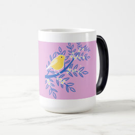 Tasse der Vogelkunst