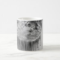 Tasse der Warp-Zeit - Design des Tropfens der gesc