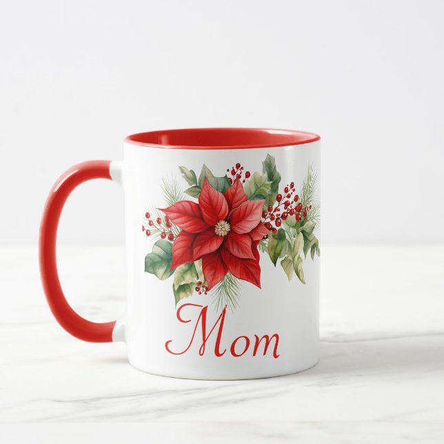Tasse der Weihnachtszeit-Mama (Links)
