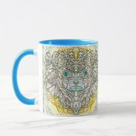 Tasse der weißen Katze