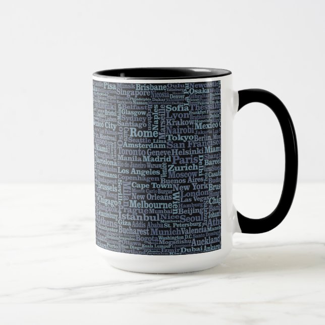 Tasse der Weltstädte (Rechts)