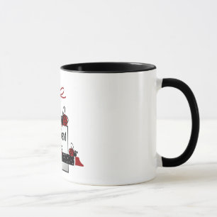 Tasse der Werbung