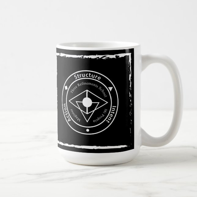 Tasse der Wing Chun Training (Dunkel) (Rechts)