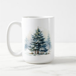 Tasse der Winterlandschaft