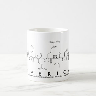 Tasse des amerikanischen Peptids