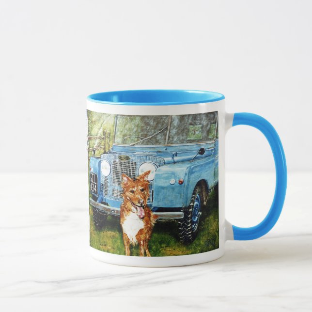 Tasse des "amis de l'agriculteur "de double image (Droite)