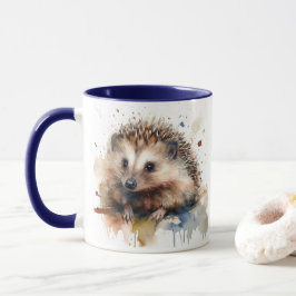 Tasse des Aquarell-Igels