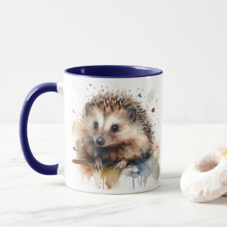 Tasse des Aquarell-Igels