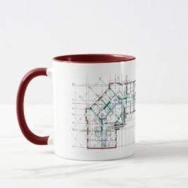 Tasse des Architekturkonzepts