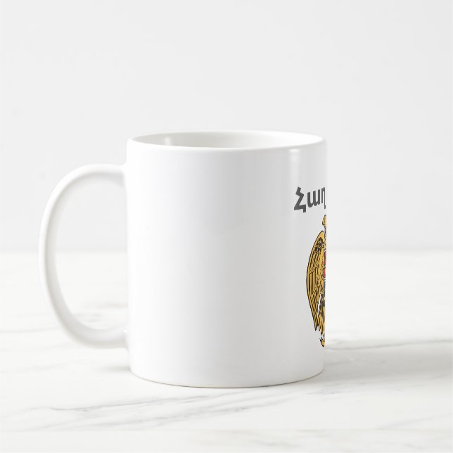 Tasse des armenischen Sprichworts (Links)