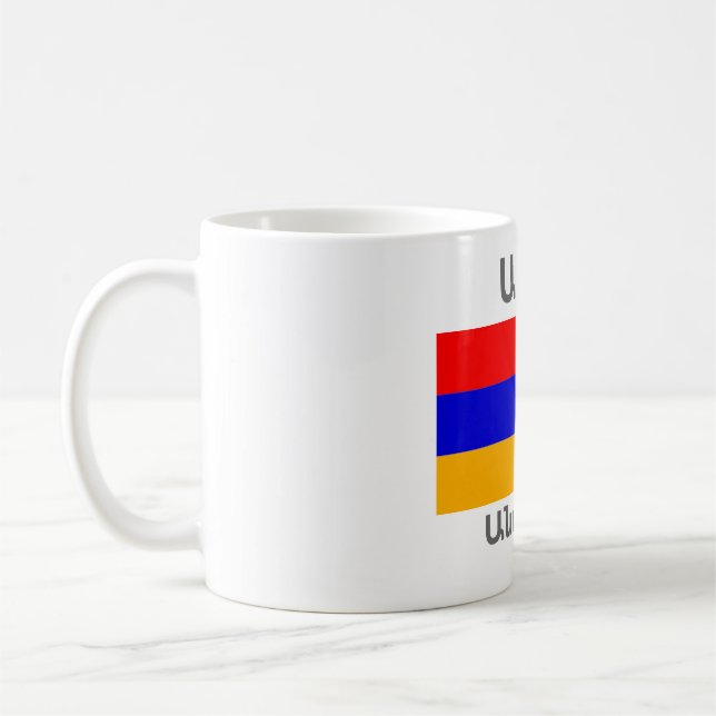 Tasse des armenischen Sprichworts (Links)