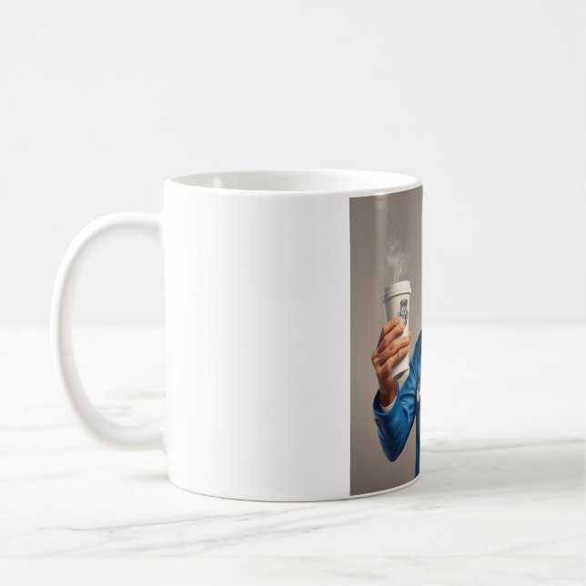Tasse des Arztes - Koffein mit dem Auto zuschlagen (Links)