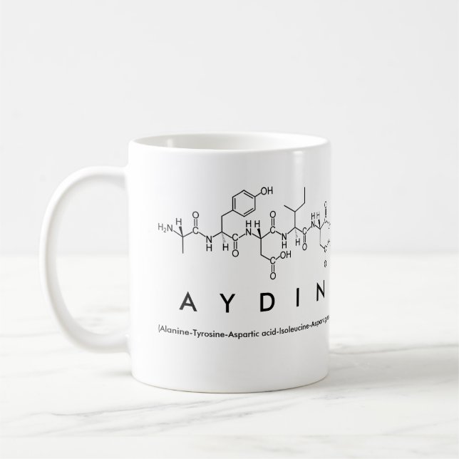 Tasse des Aydin-Peptids (Links)