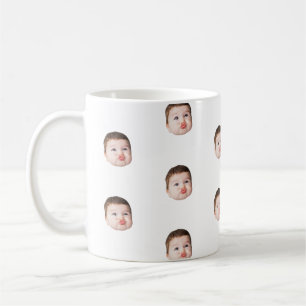 Tasse des BabyGesicht, Personalisiertes Foto-Cup,