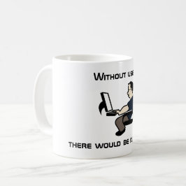 Tasse des Benutzerfehlers mit Image