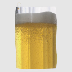 Tasse des Bier-Golf-Tuches Golfhandtuch