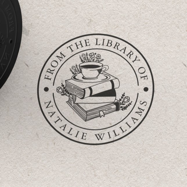 Tasse des Blumenbuchs Gummistempel (Von Creator hochgeladen)