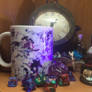 Tasse des Blumendesigners