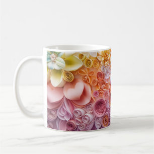 Tasse des Blumengartens