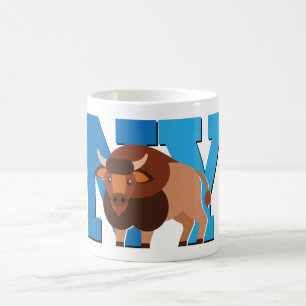 Tasse des Büffel-NY