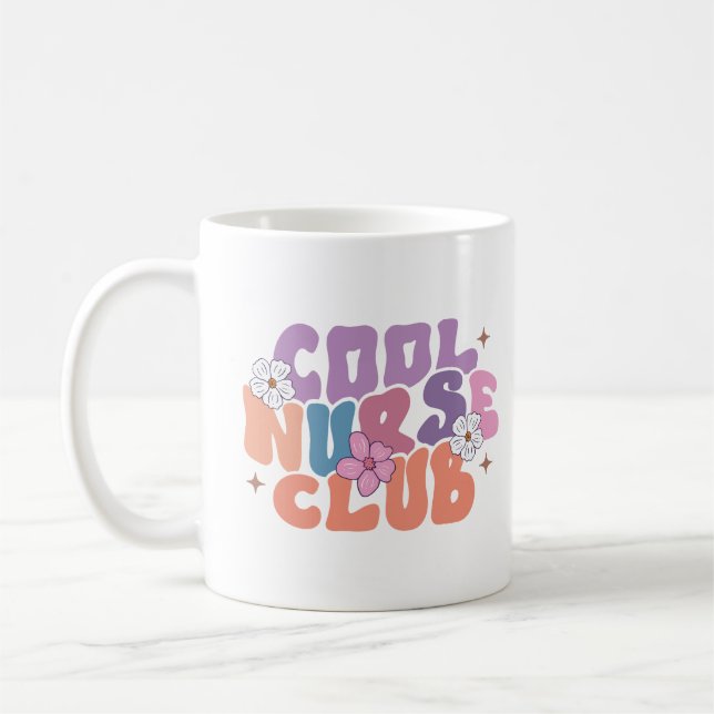 Tasse des coolen Krankenpflegers (Links)