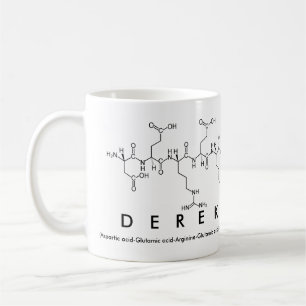 Tasse des Derek-Peptids
