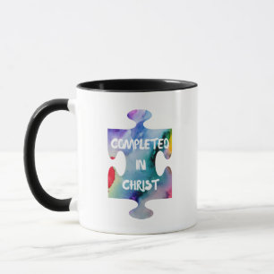Tasse des Designers "In Christus abgeschlossen"