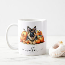Tasse des deutschen Schäferfalles mit Personalisie