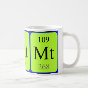 Tasse des Elements 109 - Meitnerium