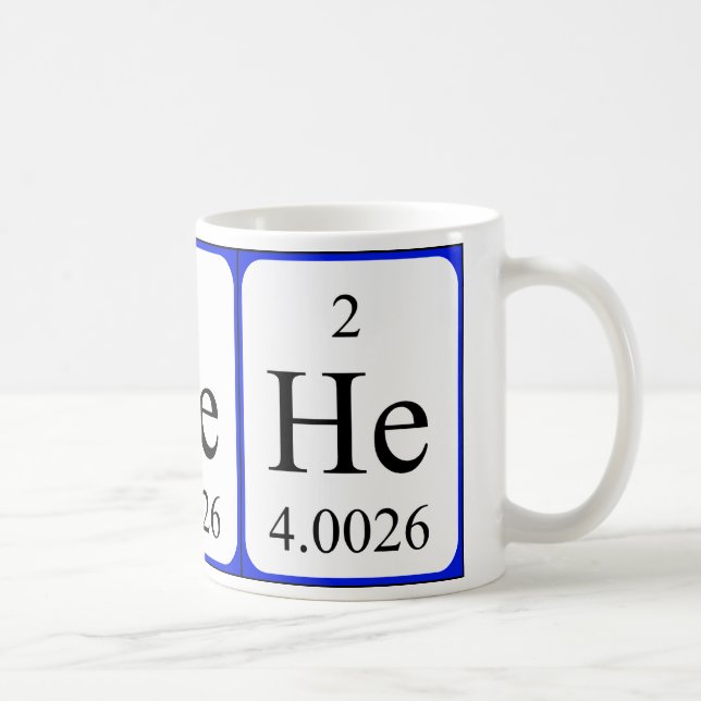 Tasse des Elements 2 - Helium (Rechts)