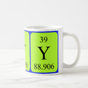 Tasse des Elements 39 - Yttrium