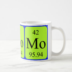 Tasse des Elements 42 - Molybdän