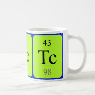 Tasse des Elements 43 - Technetium
