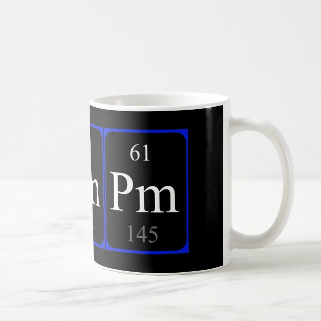 Tasse des Elements 61 - Promethium (Rechts)