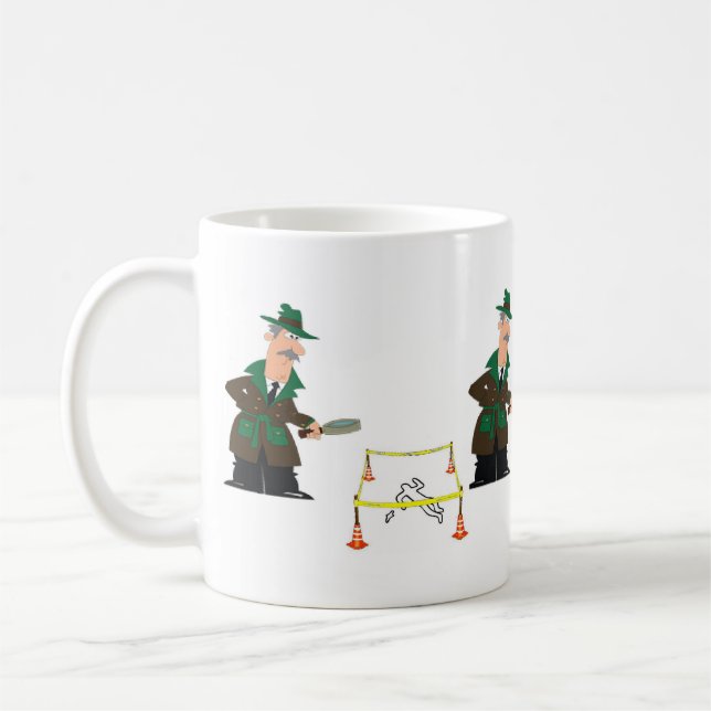 Tasse des Ermittlers (Links)