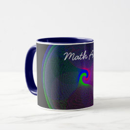 Tasse des farbigen, geflochtenen geometrischen Mat