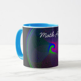 Tasse des farbigen, geflochtenen geometrischen Mat