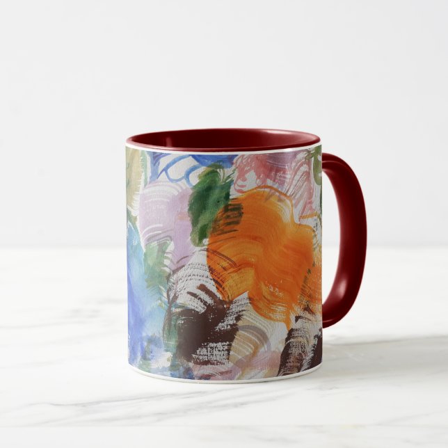 Tasse des Farbverlaufs (VorderseiteRechts)