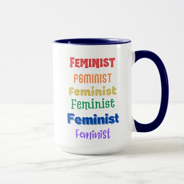 Tasse des feministischen Stolzes (Rechts)