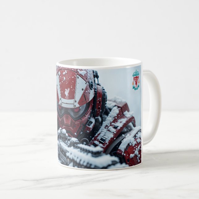 Tasse des Fußballvereins Liverpool (VorderseiteRechts)