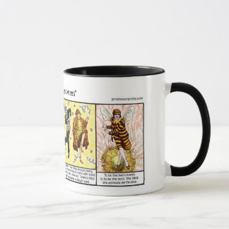 Tasse des genoux de l'abeille