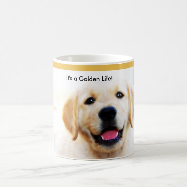 Tasse des goldenen Retrievers (Mittel)