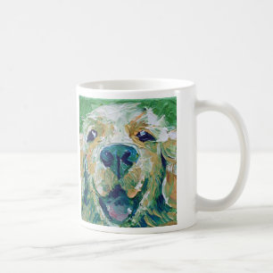 Tasse des goldenen Retrievers