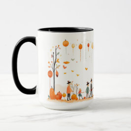 Tasse des Herbstes