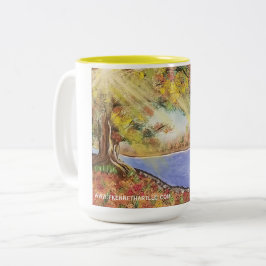 Tasse des Herbstes