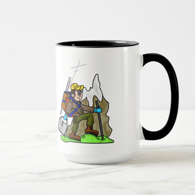 Tasse des Hiking Ham Radio Operators Anpassen! (Rechts)